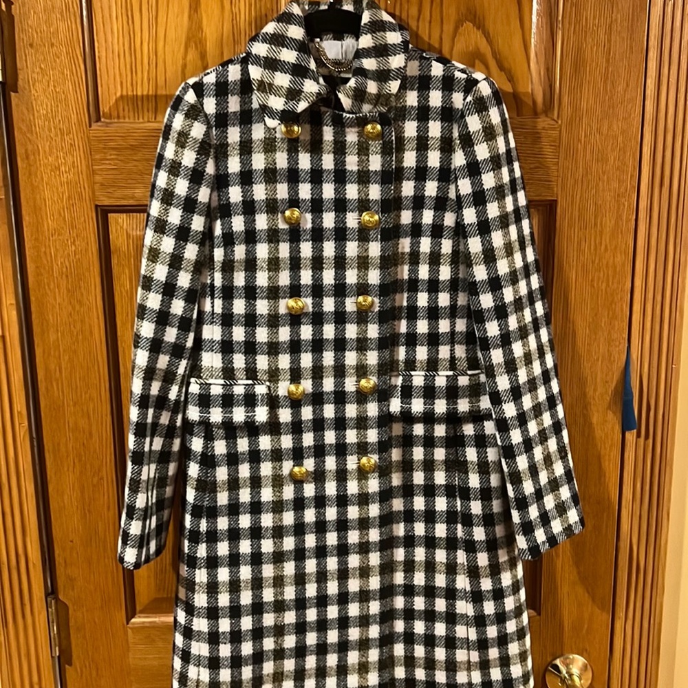 Black and White Coat